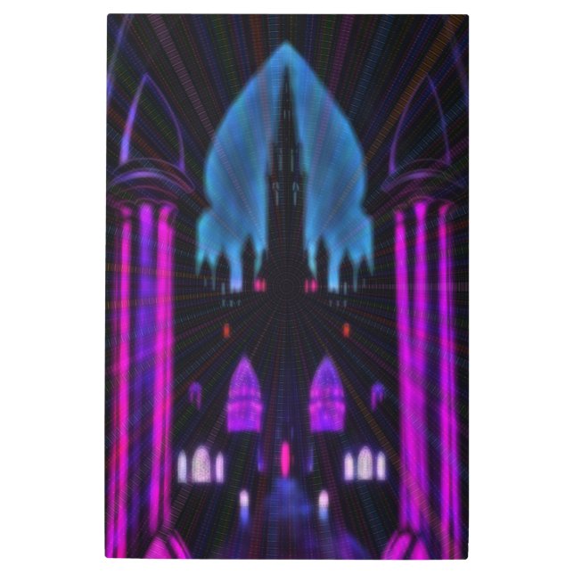 Impresión En Metal Ciudadela de infrarrojos (Anverso)