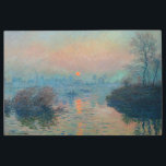 Impresión En Metal Claude Monet - Atardecer en el Sena en Lavacourt<br><div class="desc">Atardecer en el Sena en Lavacourt,  Efecto Invierno / Soleil couchant sur la Seine a Lavacourt,  effet d'hiver - Claude Monet,  Petróleo en lienzo,  1880</div>