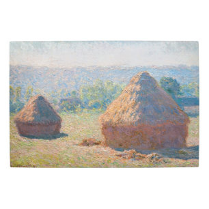 Impresión En Metal Claude Monet - Haystacks, fin de verano