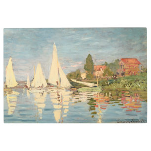 Impresión En Metal Claude Monet   Regatta at Argenteuil, c.1872