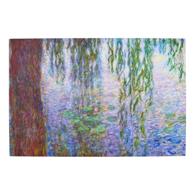 Impresión En Metal Claude Monet - Water Lilies (Anverso)