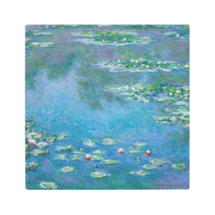 Impresión En Metal Claude Monet - Water Lilies 1906