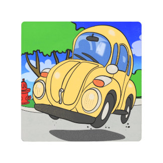 Impresión En Metal Coche Personalizado