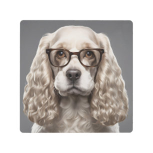 Impresión En Metal Cocker Spaniel estadounidense