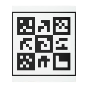 Impresión En Metal código qr