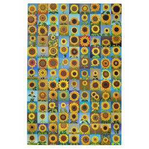 Impresión En Metal Colección de girasoles