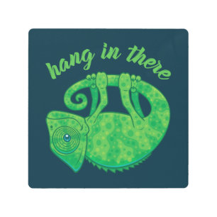 Impresión En Metal Colgar Ahí El Magnífico Chameleon