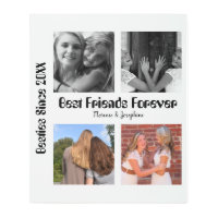 Collage de fotos de los mejores amigos personaliza