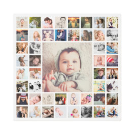 Impresión En Metal Collage de fotos de Recuerdos familiares personali