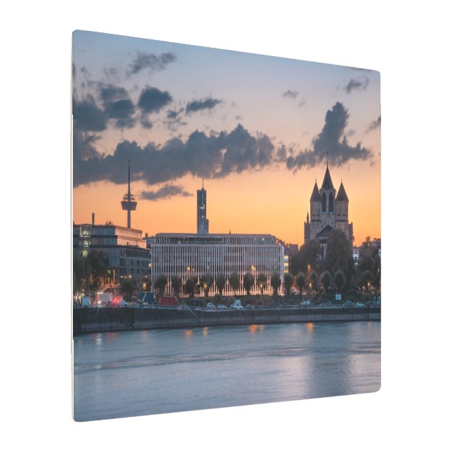 Impresión En Metal Cologne Germany (Angulado)