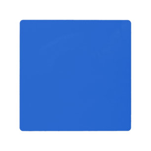 Impresión En Metal Color de la clave cromática Azul