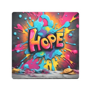 Impresión En Metal Color De La Esperanza