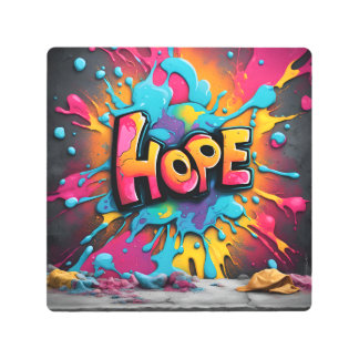 Impresión En Metal Color De La Esperanza