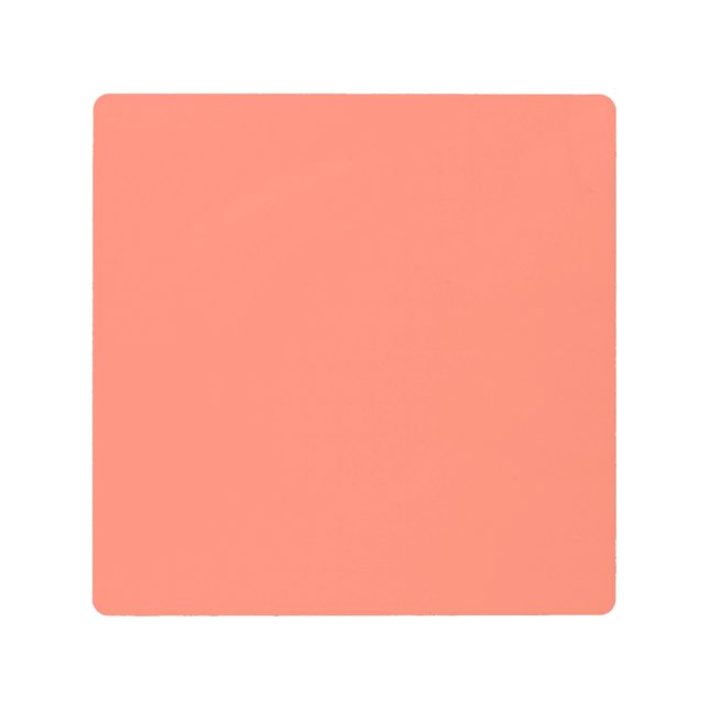 Impresión En Metal Color de verano primavera rosa (Anverso)