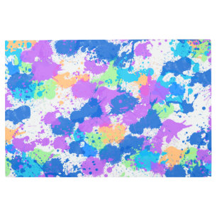 Impresión En Metal Colores de Guay Resumen Pintar con bandeja, borros