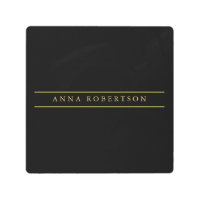 Colores de oro negro Moda profesional Minimalista