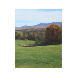 Impresión En Metal Colores de otoño en Nueva Inglaterra