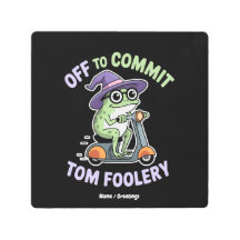 Cometer a Tom Foolery Frog Meme gracioso