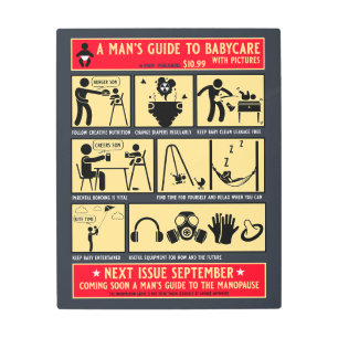 Impresión En Metal Cómo ser un guía de papá