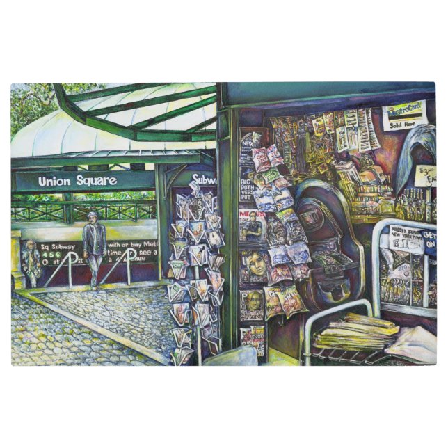 Impresión En Metal ¿Cómo Una Imagen, Inimaginativa? (Anverso)