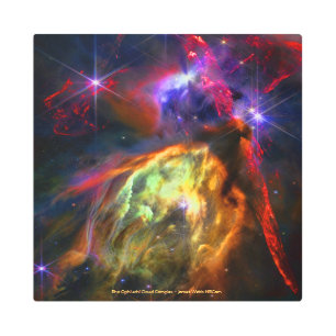 Impresión En Metal Complejo Rho Ophiuchi Cloud - James Webb NIRCam