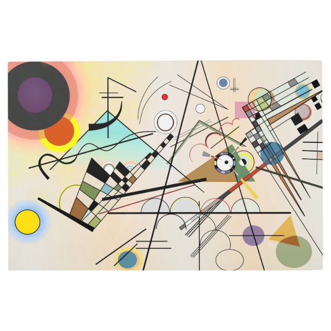 Impresión En Metal Composition VIII by Wassily Kandinsky (Anverso)