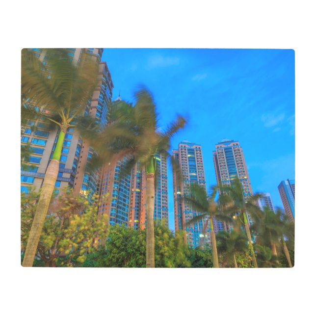 Impresión En Metal Condominios de lujo en China (Anverso)