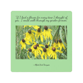 Impresión En Metal Conefarrias amarillas reflexionan sobre ti