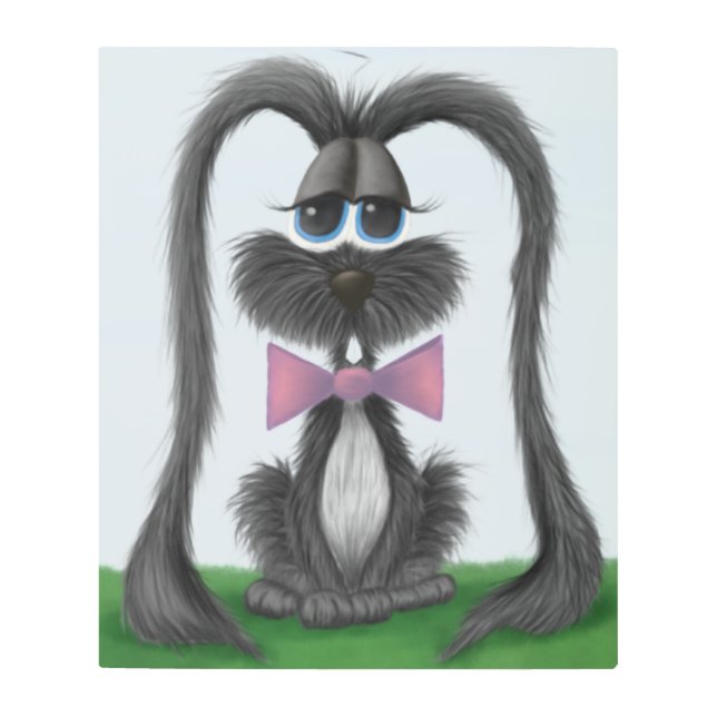 Impresión En Metal Conejo de conejo conejo adorable (Anverso)