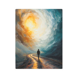 Impresión En Metal Confianza en GOD