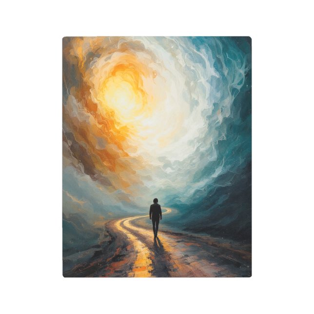 Impresión En Metal Confianza en GOD (Anverso)