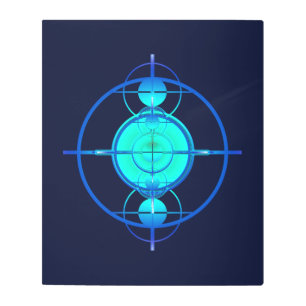 Impresión En Metal Connected Minds (Night Version)