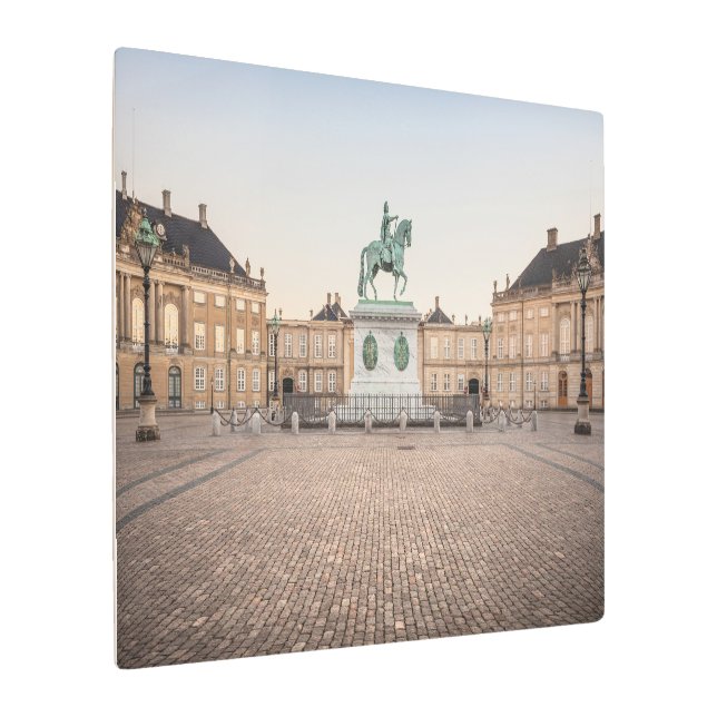 Impresión En Metal Copenhague Dinamarca (Angulado)