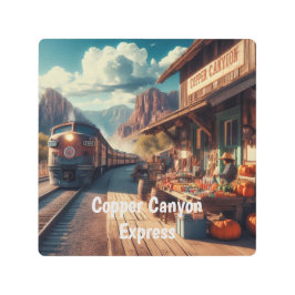 Impresión En Metal Copper Canyon Express