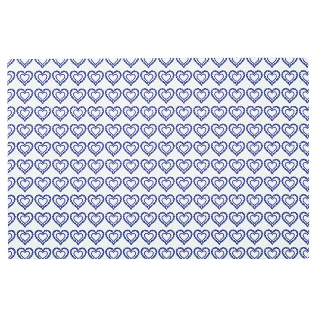 Impresión En Metal Corazón de zafiro azul (Anverso)