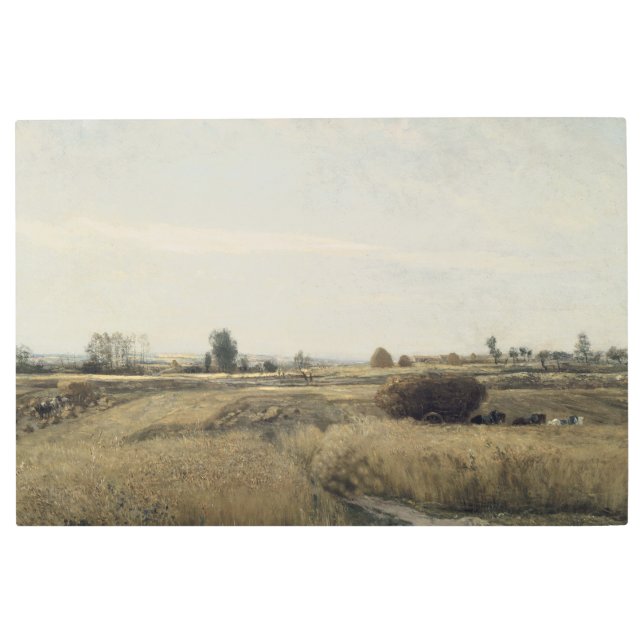 Impresión En Metal Cosecha | Charles-Francois Daubigney (Anverso)