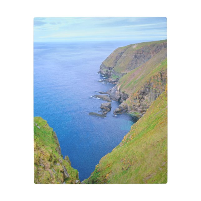 Impresión En Metal Costa de Terranova (Anverso)