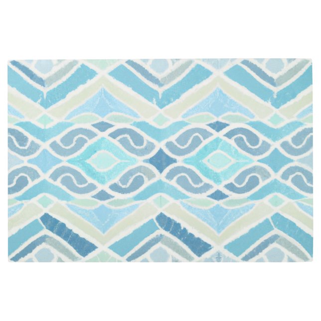 Impresión En Metal Costa/playa/azul marino (Anverso)