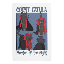 Impresión En Metal Count Catula Master of the Night