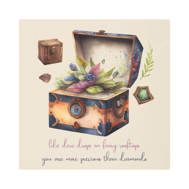 Impresión En Metal Crea tu propio gran tesoro (Anverso)