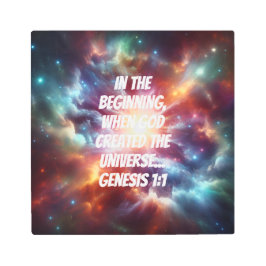 Impresión En Metal Creación divina