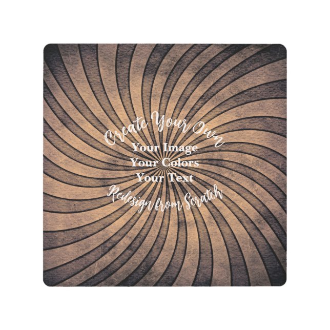 Impresión En Metal Crear el propio (Anverso)