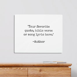 Impresión En Metal Crear su propia cita de Personalizado de máquina d