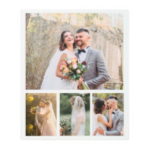 Crear su propio Collage de 4 Bodas fotográficos