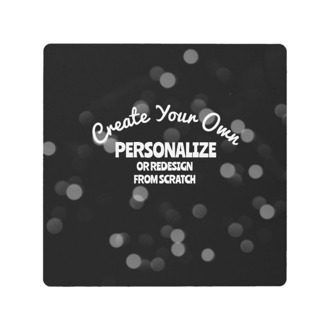 Impresión En Metal Crear su propio Personalizado (Anverso)