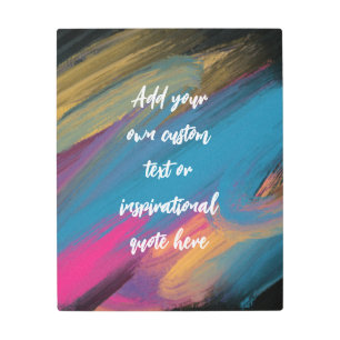 Impresión En Metal Crear su propio resumen de presupuesto motivaciona