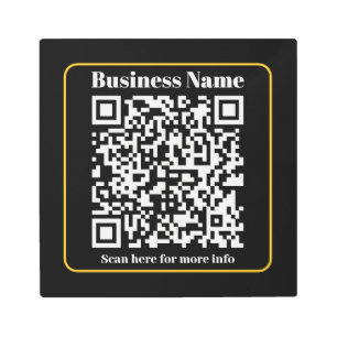 Impresión En Metal Crear un código QR comercial digitalizable instant