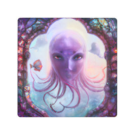 Impresión En Metal Creatura mítica del mar