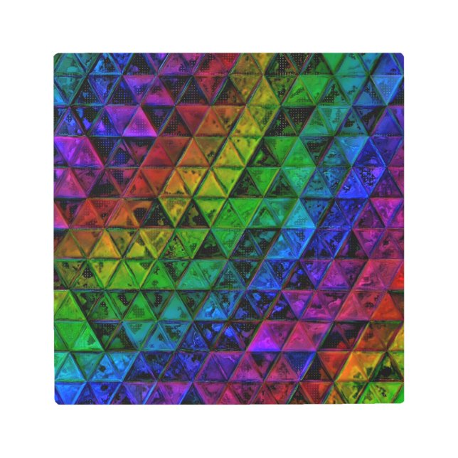 Impresión En Metal Cristal de orgullo (Anverso)