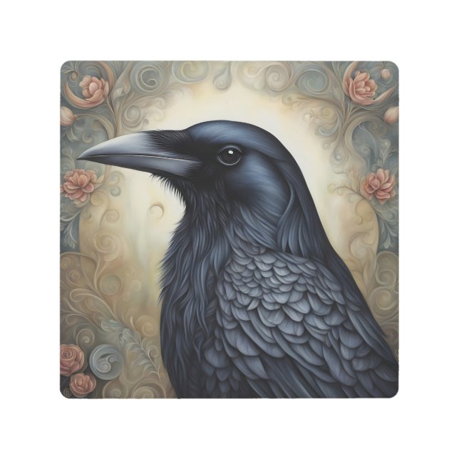 Impresión En Metal Crow (Anverso)